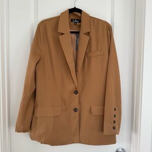 Lulu's Tan Blazer Jacket
